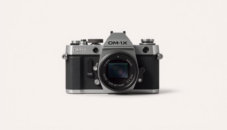 the om-1's more straightforward design