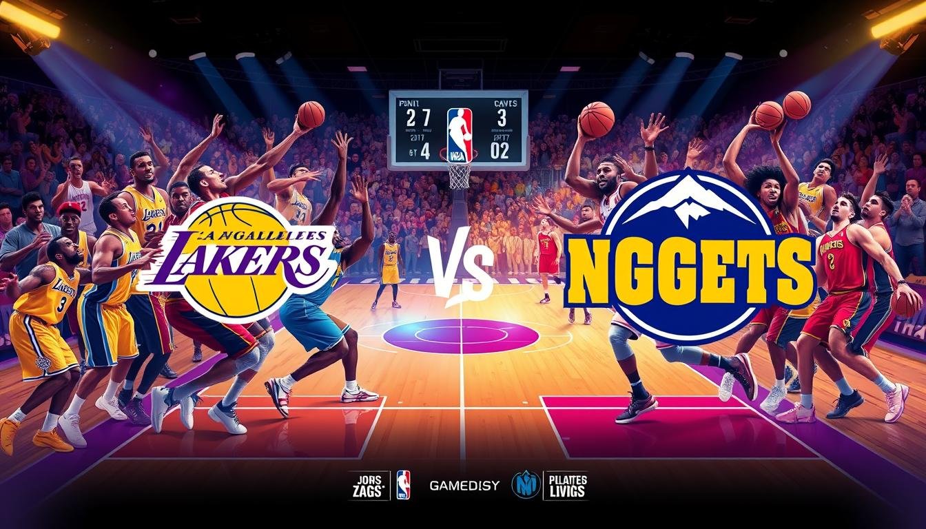 lakers vs denver nuggets match player stats