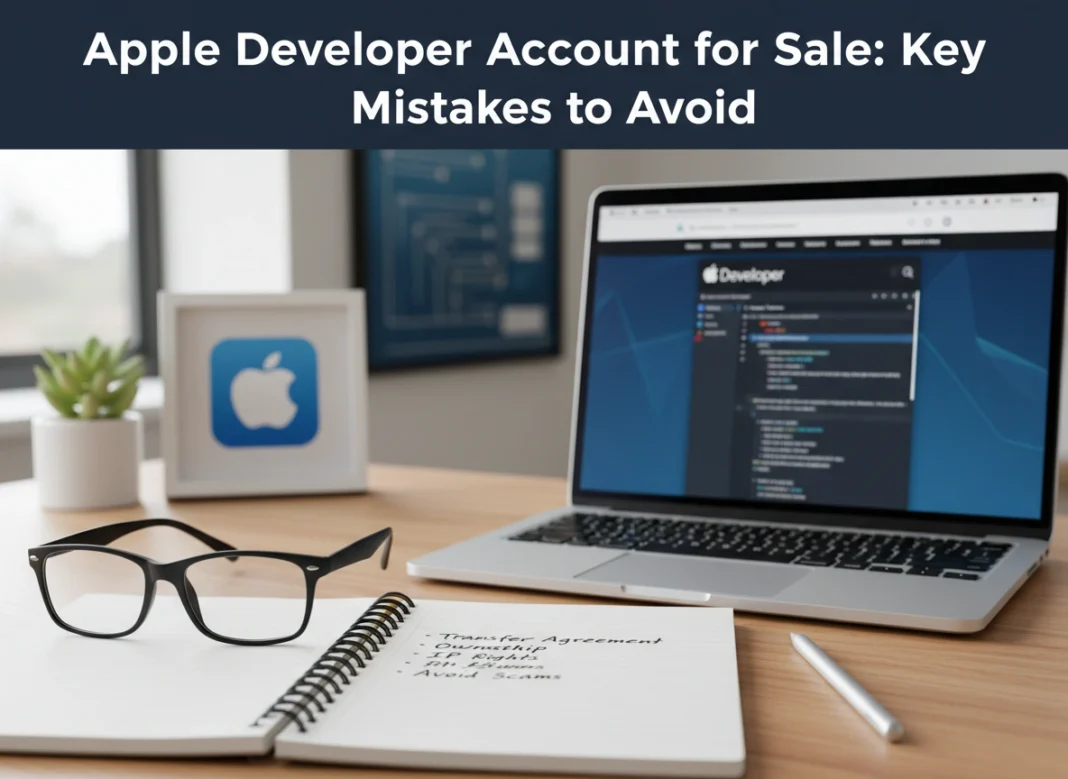 Apple Developer Account for Sale: Key Mistakes to Avoid
