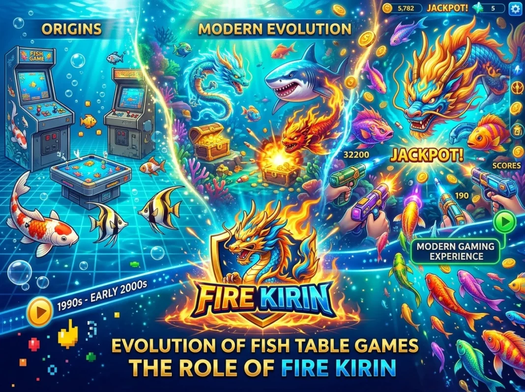 The Evolution of Fish Table Games and Where Fire Kirin Fits In